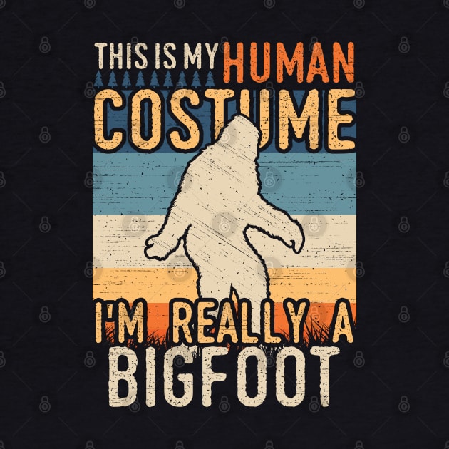 Retro Bigfoot Quote by Tesszero